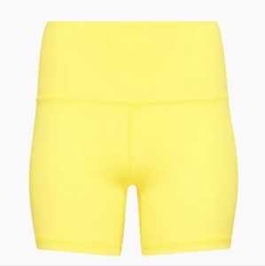TNA butter yellow cheeky 5" short XS